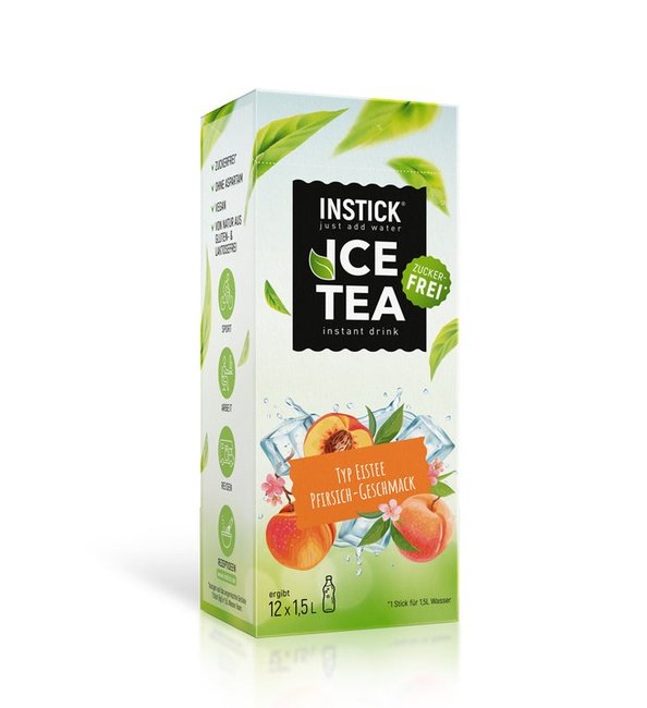 INSTICK ledeni čaj breskev 12 x 1.5 L - 2.5 L