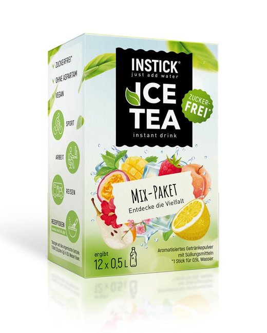 INSTICK ledeni čaj mix paket 12 x 0.5 L