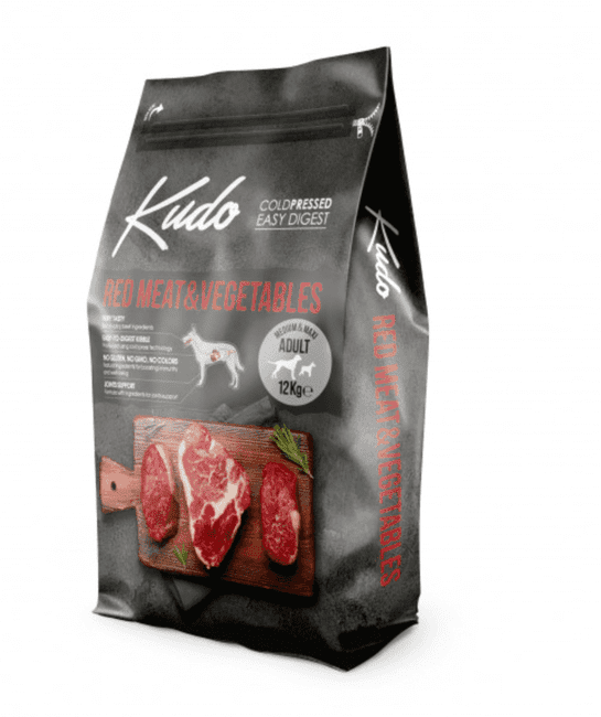 Kudo rdeče meso in zelenjava Medium - Maxi Adult 15 kg
