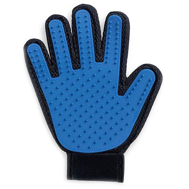 Rokavica za nego pasje in mačje dlake Blue Glove